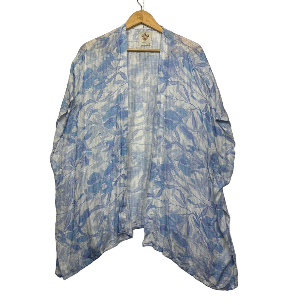 Paisley The Label Blue Tie-Dye Kimono - One Size