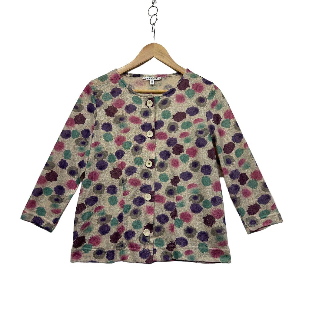 Parrakeets Multicoloured Floral Top - Size 14