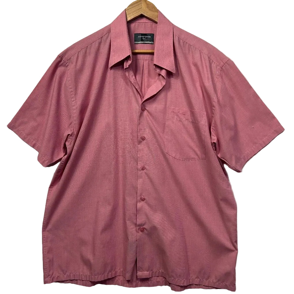 Pierre Cardin Pink Mens Shirt - Size 2XL