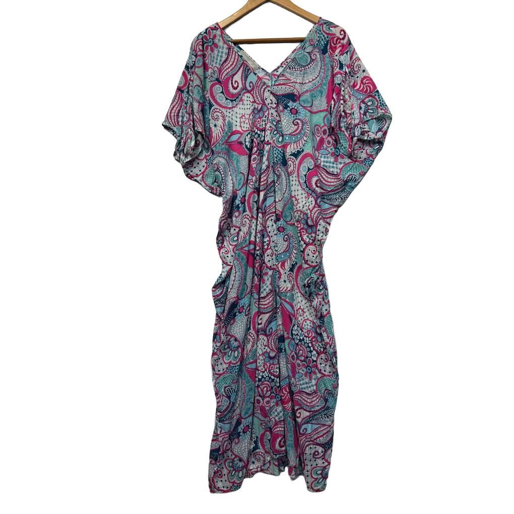 Paisley Kaftan Dress - One Size