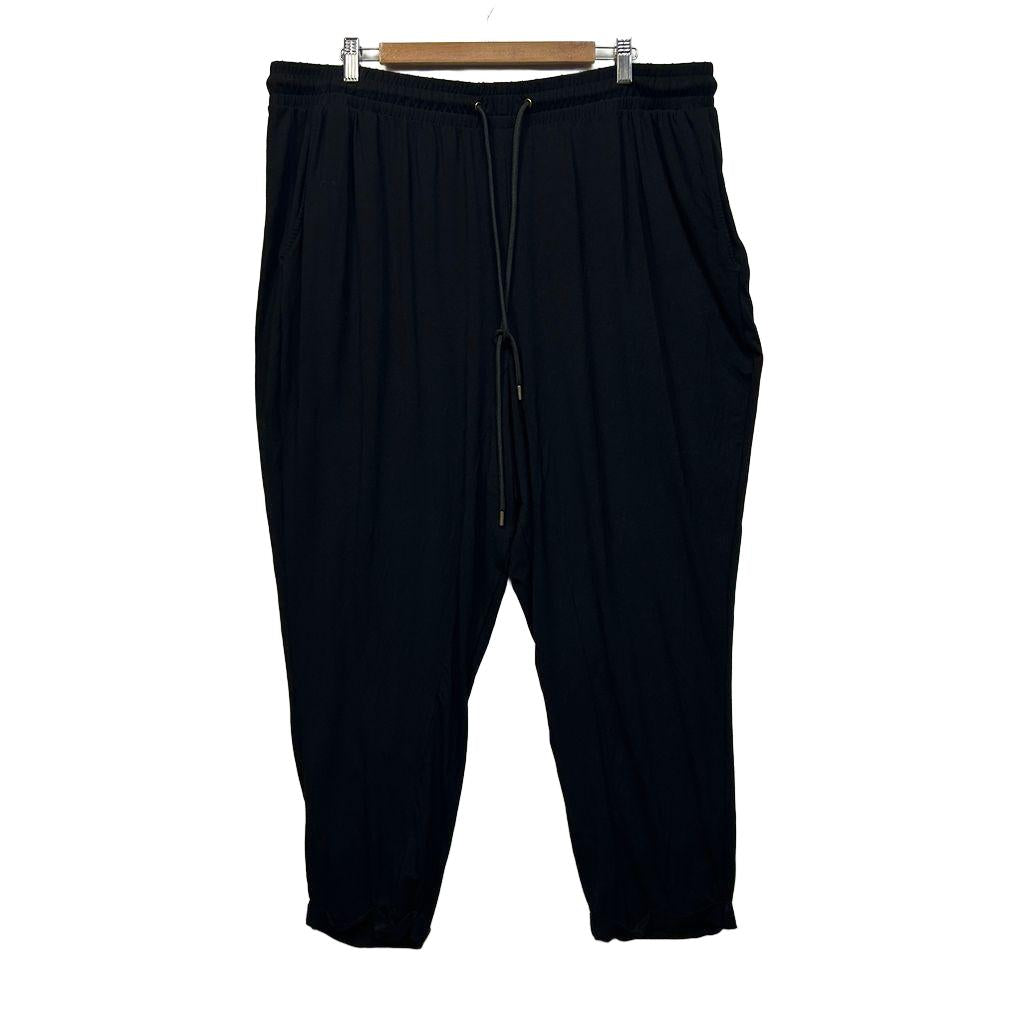 Piper Curve Black Pants - Size L/18/20