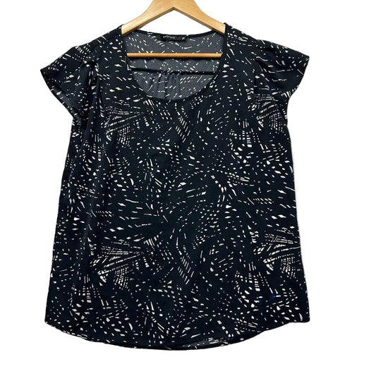 Portmans Black Top - Size 16