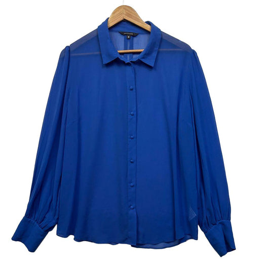 Portmans Blue Shirt - Size 18