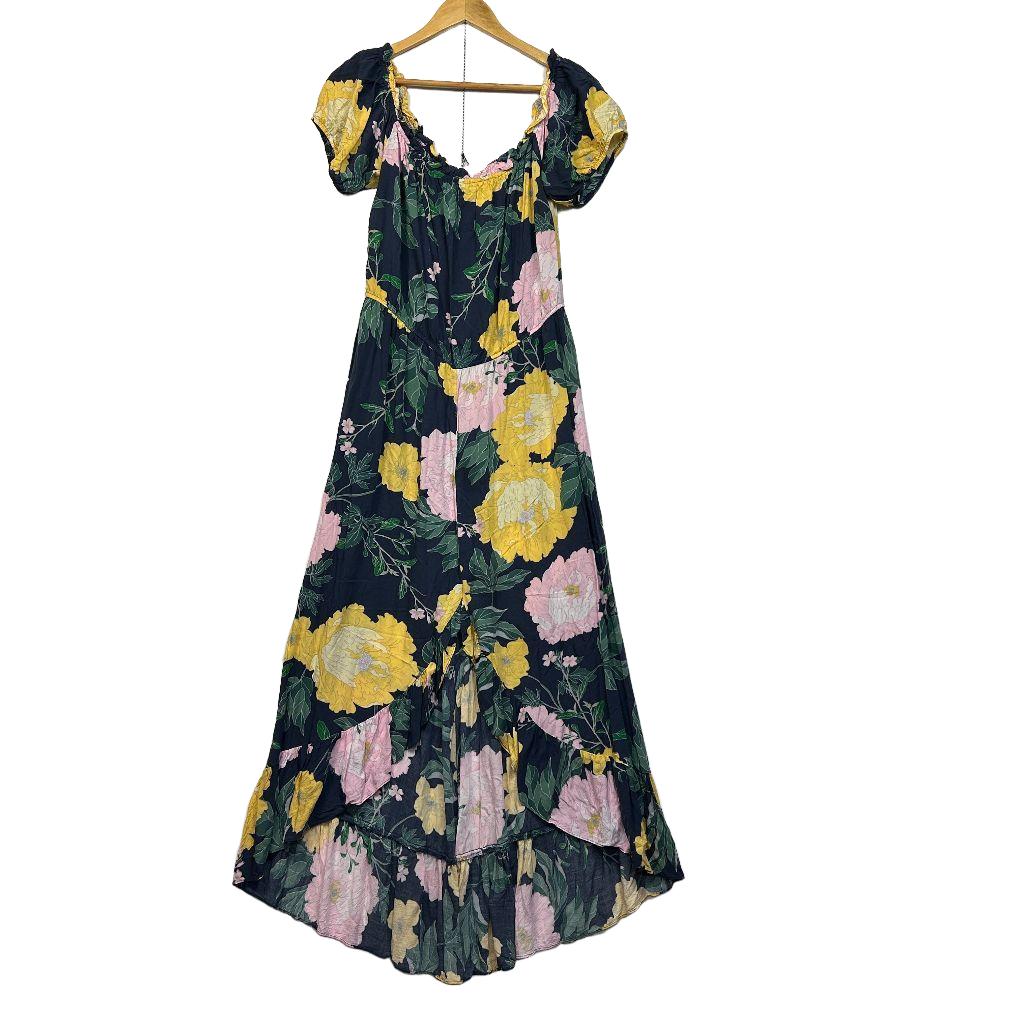 Portmans Floral Maxi Dress - Size 16
