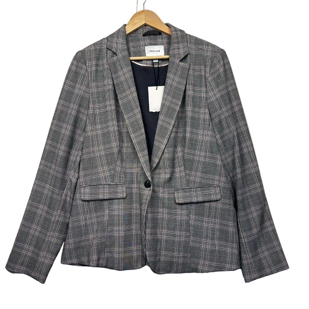 Preview Grey Check Blazer - Size 20