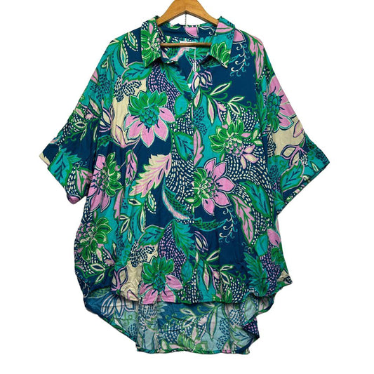 Proud Poppy Tammin Shirt in Kosum Pink - Size 20