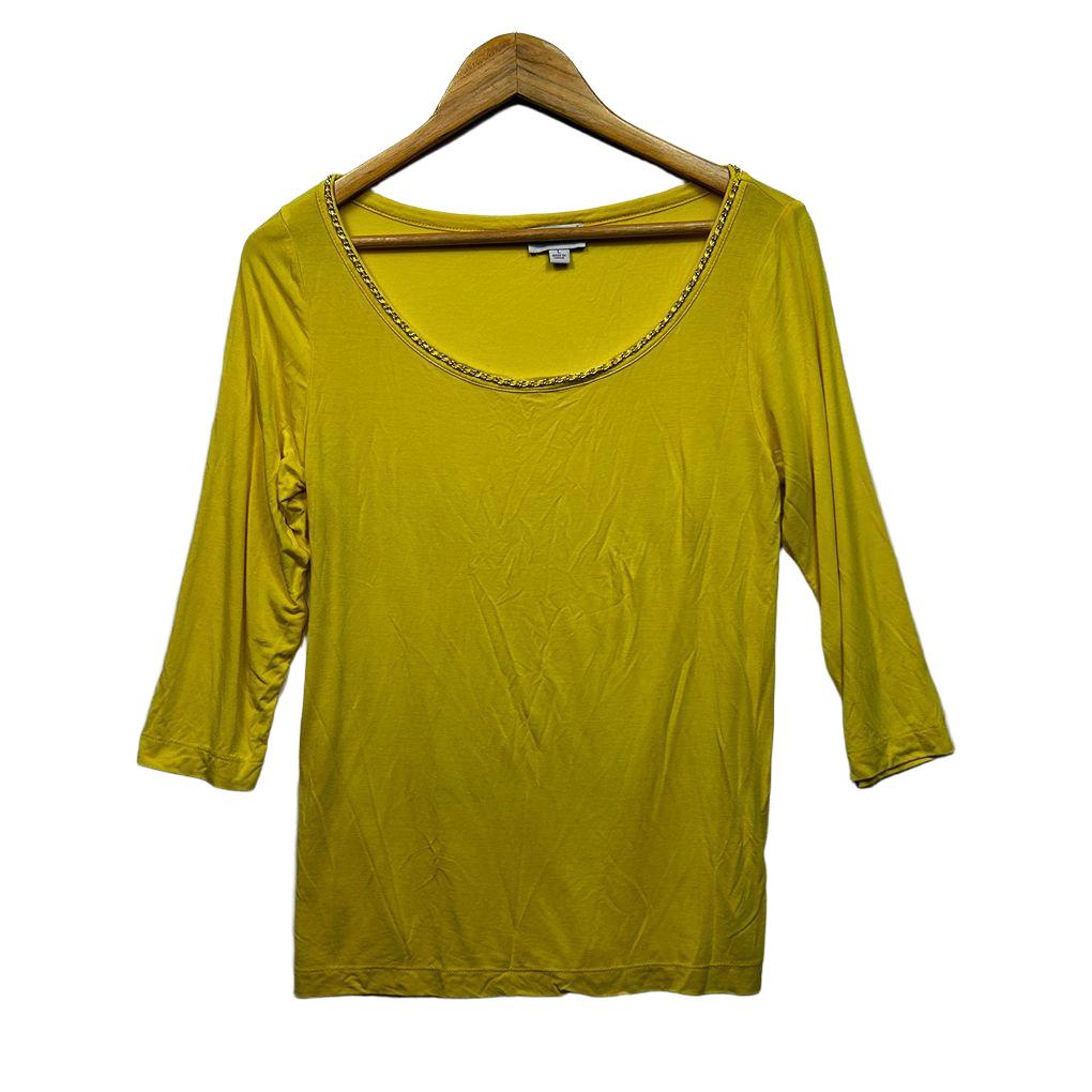 Queenspark Yellow Top - Size L