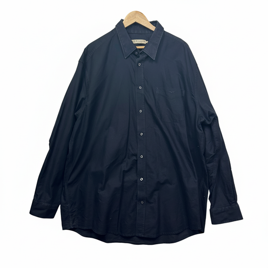 R.M. Williams Black Long Sleeve Shirt - Size XB Mens 2XL/3XL