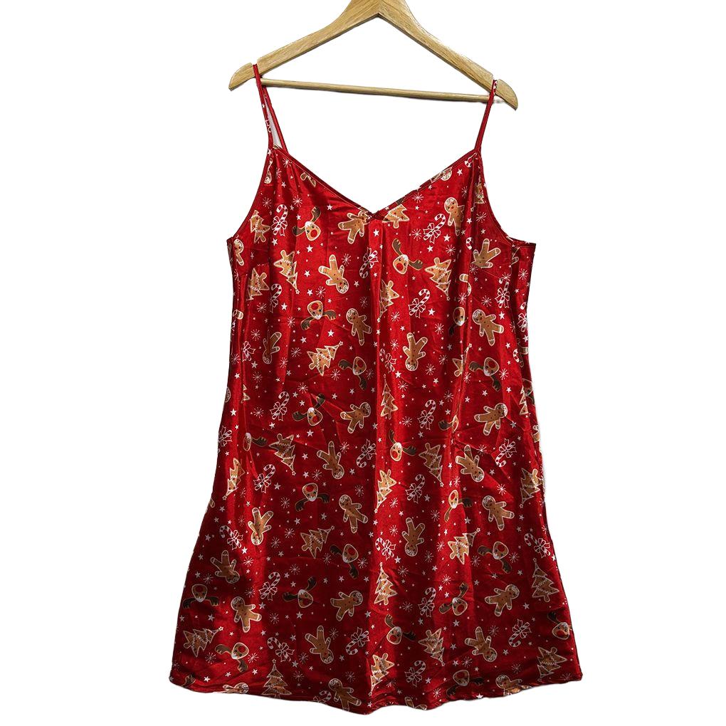 Red Christmas Nightie - Size 14/16