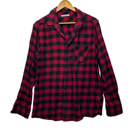 Check Cotton Shirt - Size L