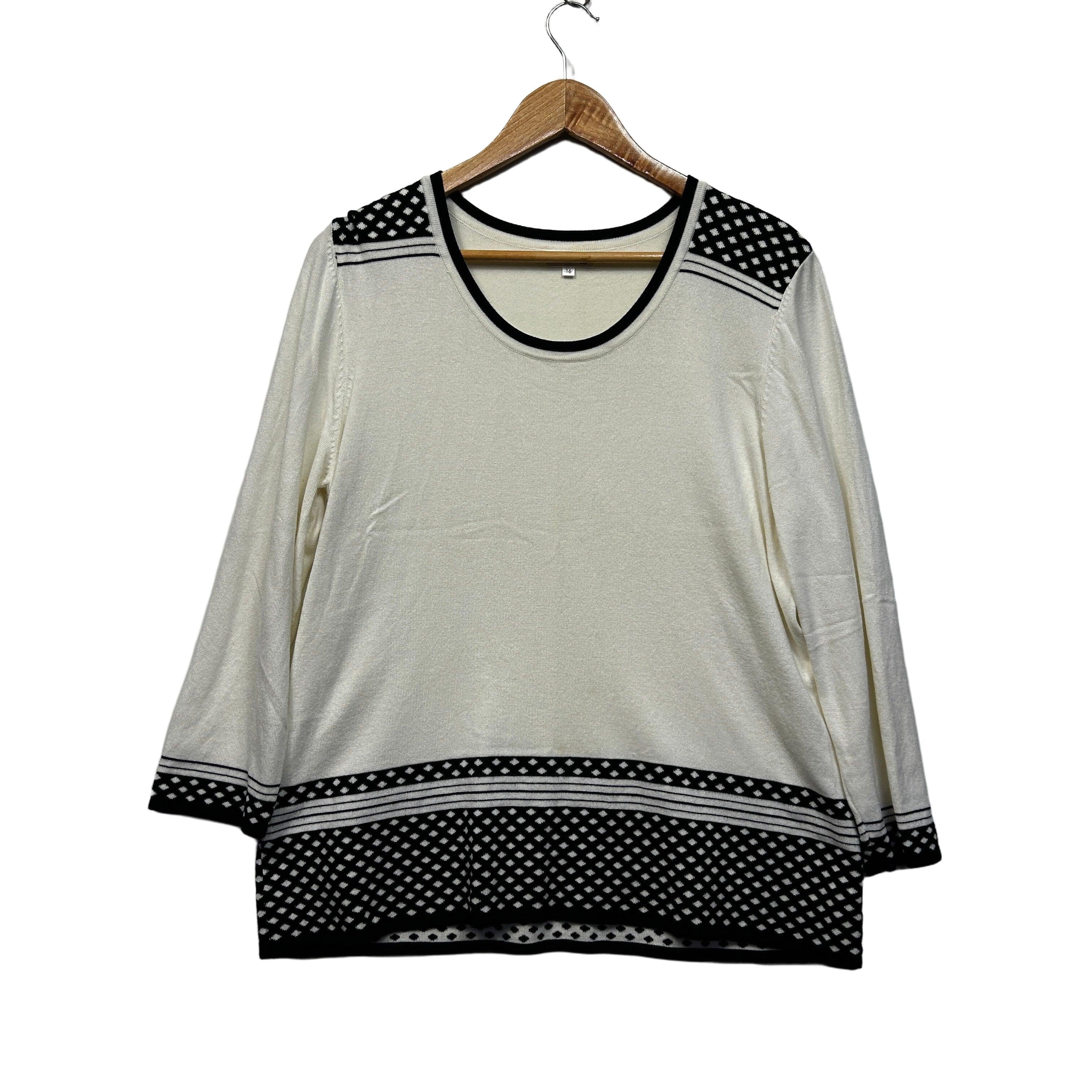 Regatta Cream Knit Jumper - Size 16