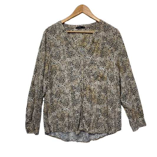 Regatta Petites Animal Print Long Sleeve Top - Size 14