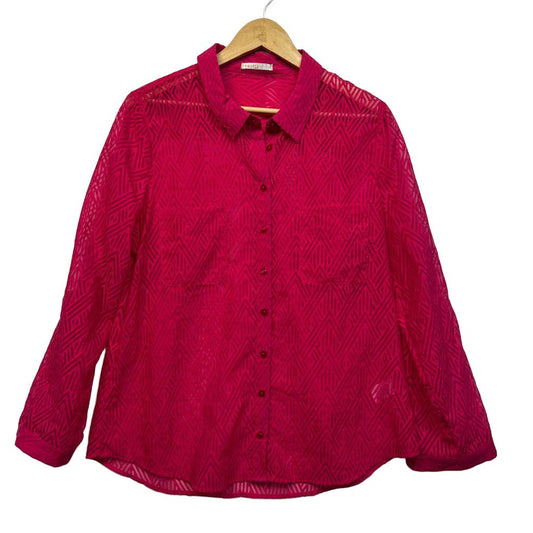Regatta Pink Shirt - Size 16