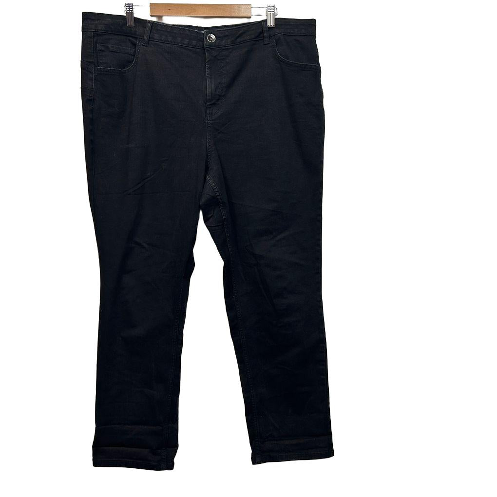 Regatta Curve Black Jeans - Size 22