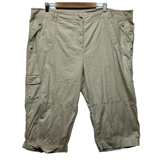 Regatta Beige Cotton Pants - Size 22