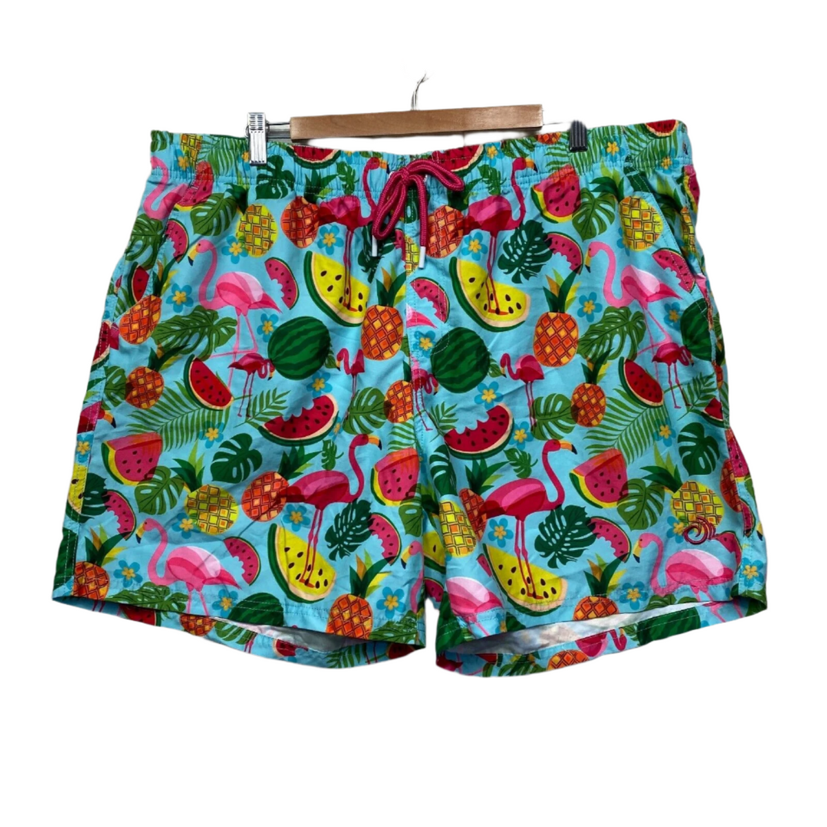 Riley Adams Tropical Mens Board Shorts - Size 3XL