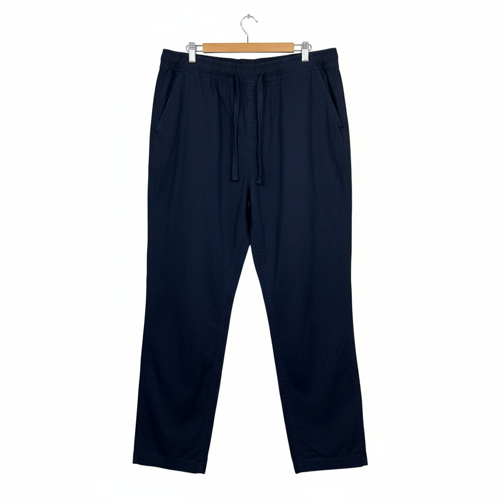Rivers Mens Navy Drawstring Pants - Size 40