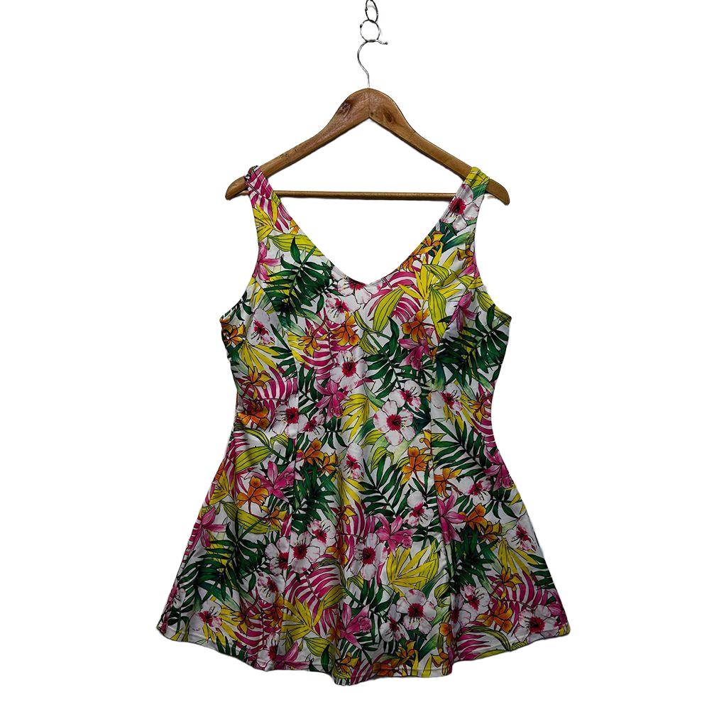 Rivers Multicoloured Floral Swimmers - Size 16