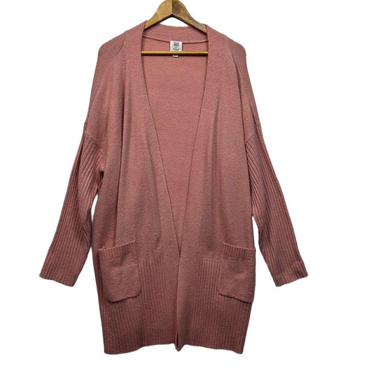 Rivers Pink Longline Cardigan - Size 2XL