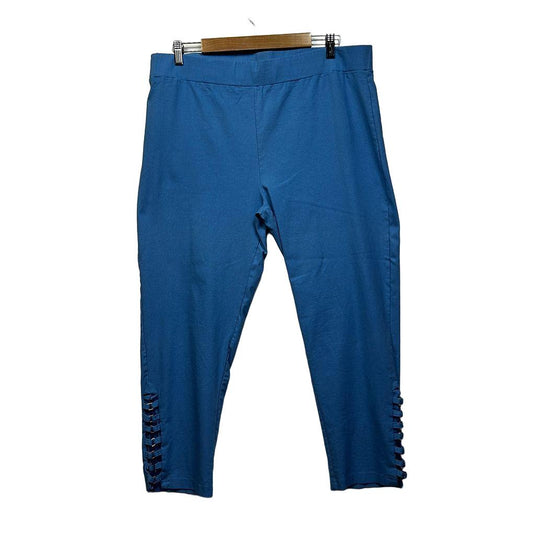Rockmans Blue Pants - Size 18