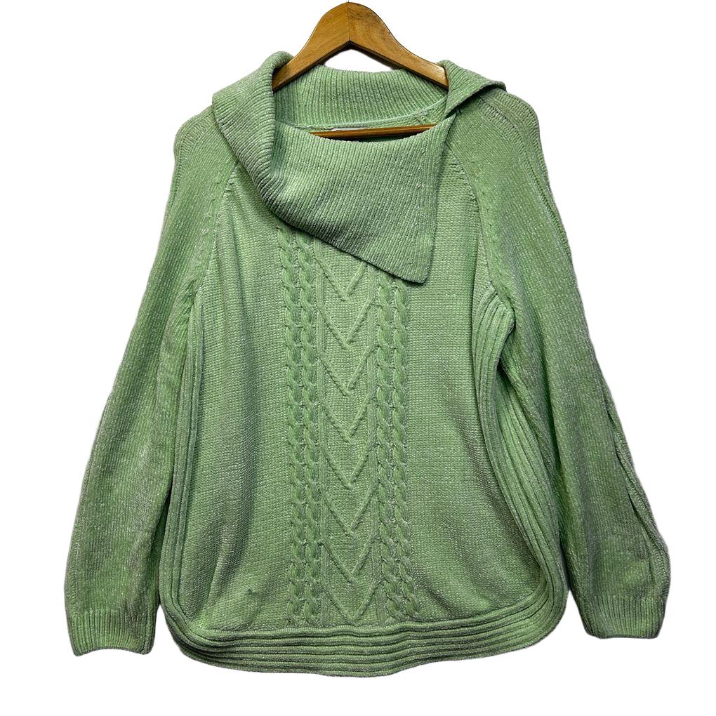 Rockmans Green Jumper - Size XL