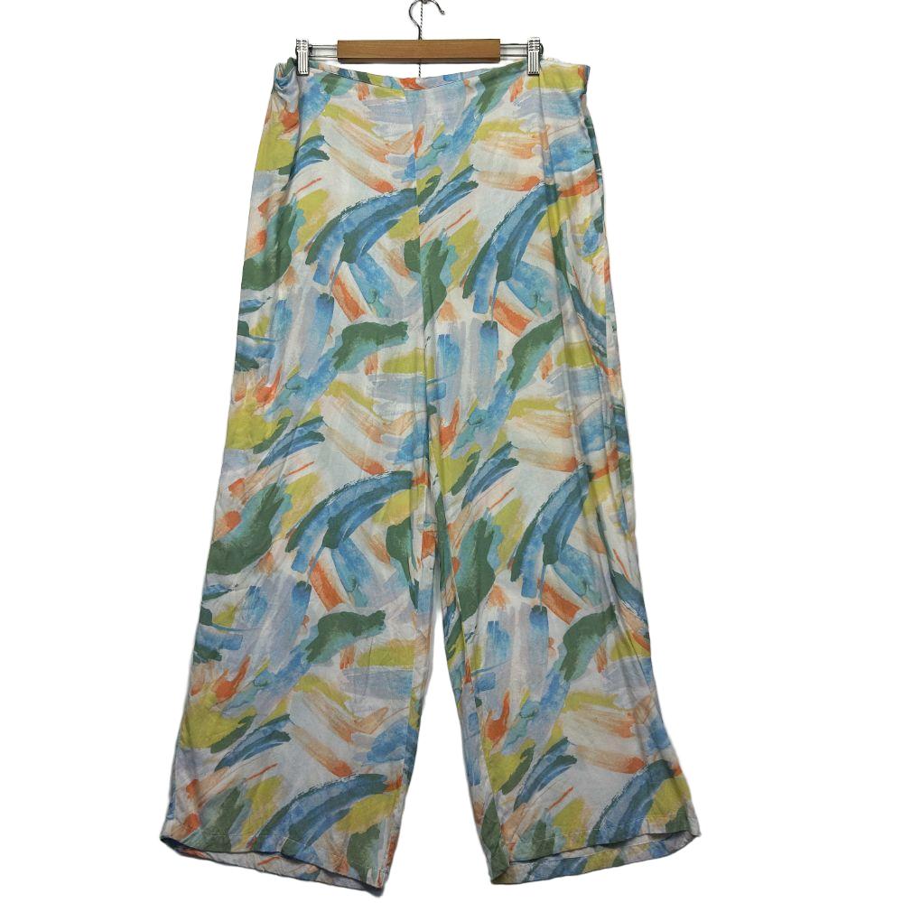 Rockmans Multicolour Pants - Size 16