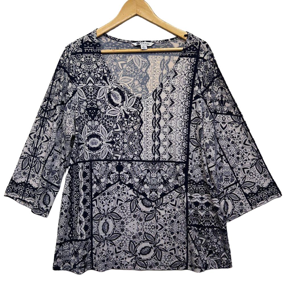 Rockmans Multicoloured Top - Size XL