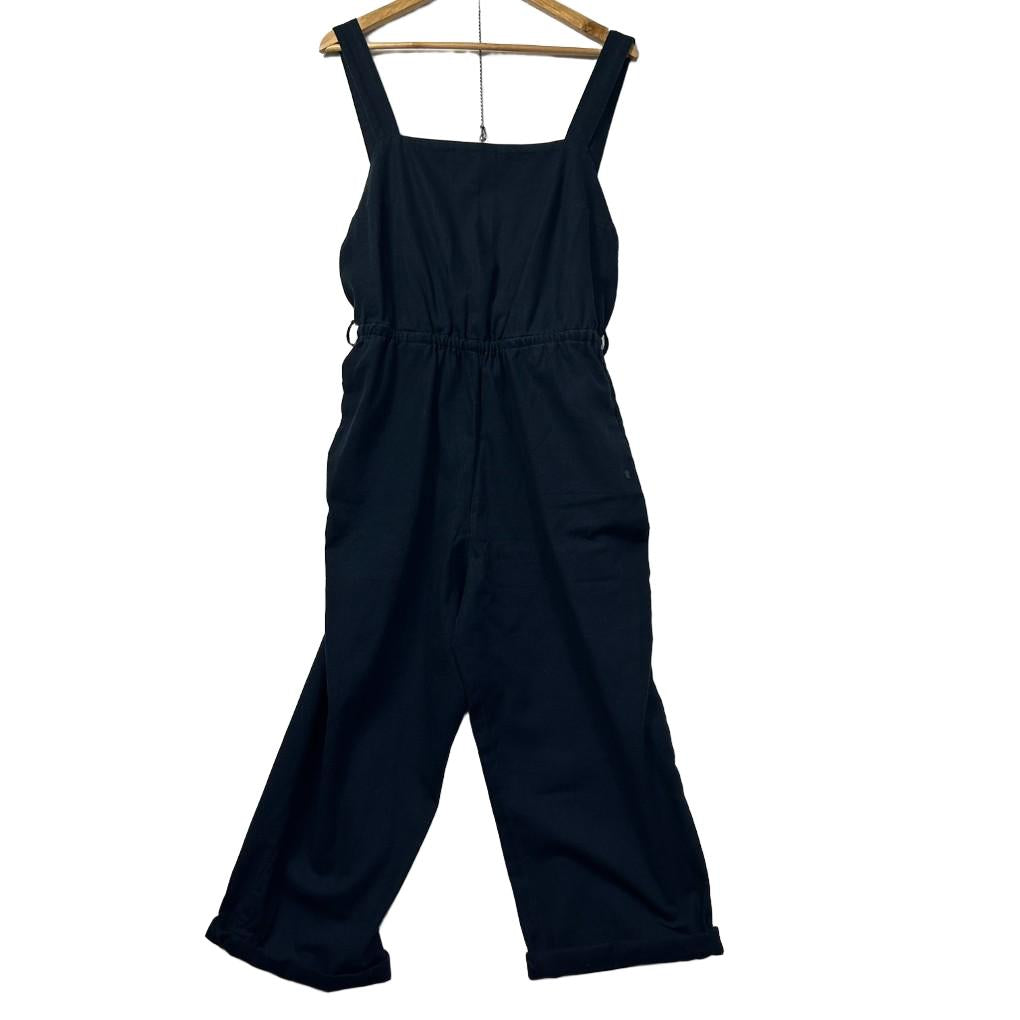 Roxy Navy Cotton Jumpsuit - Size XL