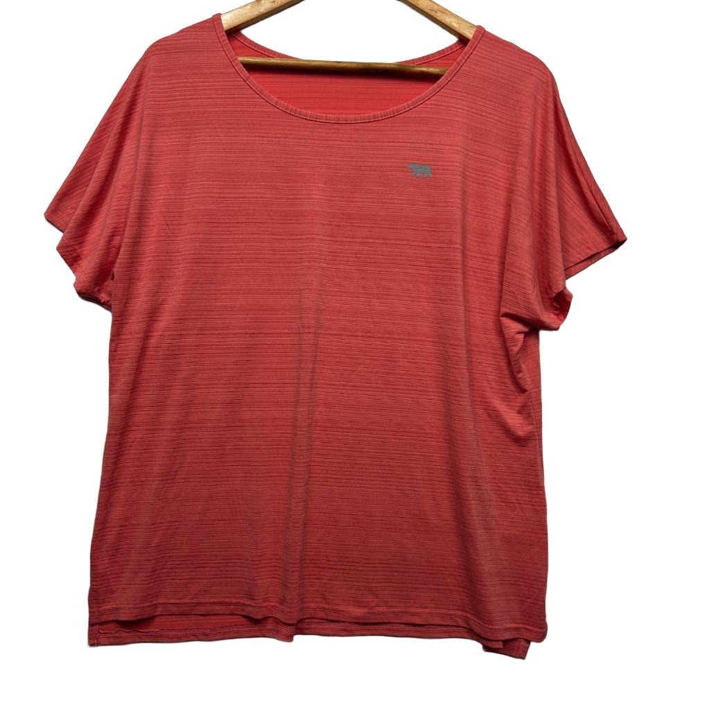 Running Bare Coral Activewear Top - Size 14