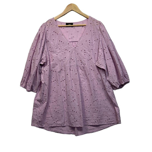 Sara Cotton Top - Size 22