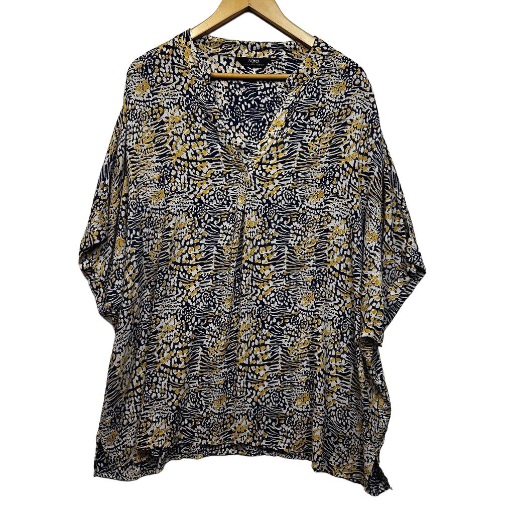 Sara Print Top - Size 22