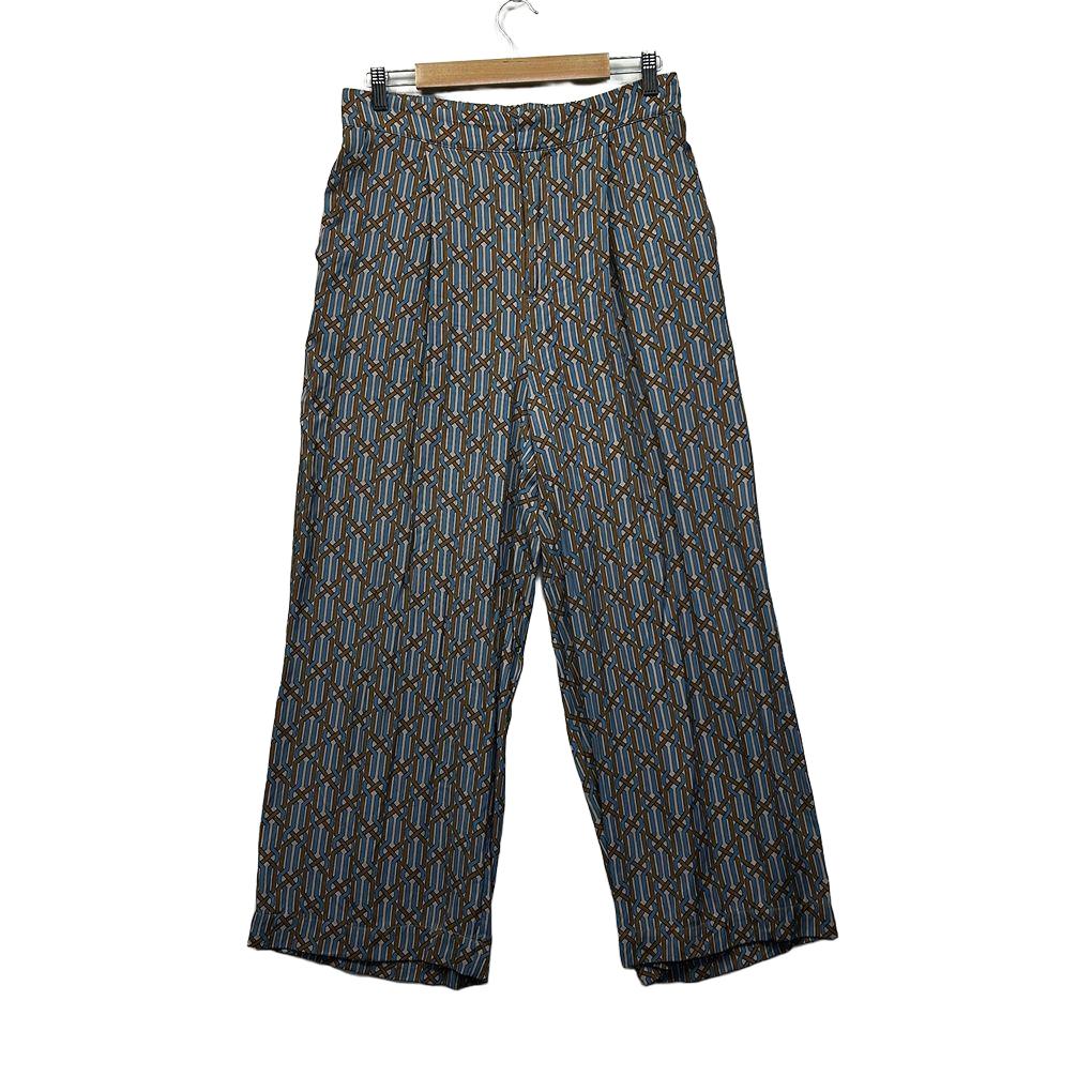 Seed Heritage Blue Print Pants - Size 14