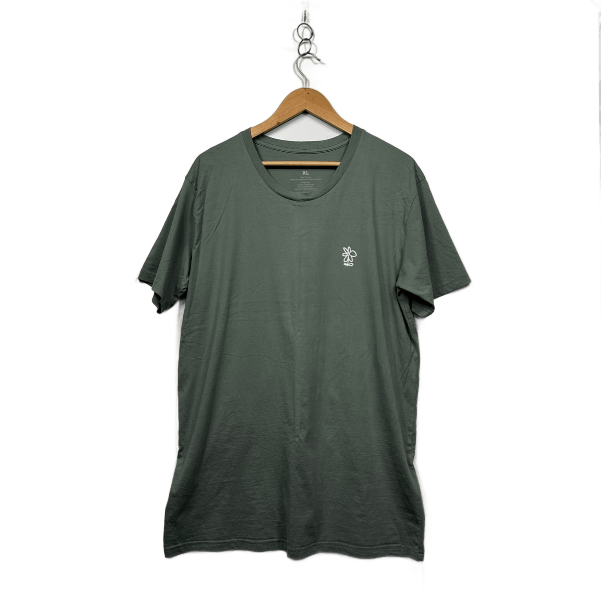 Selfawear Green Cotton Graphic T-Shirt - Size XL