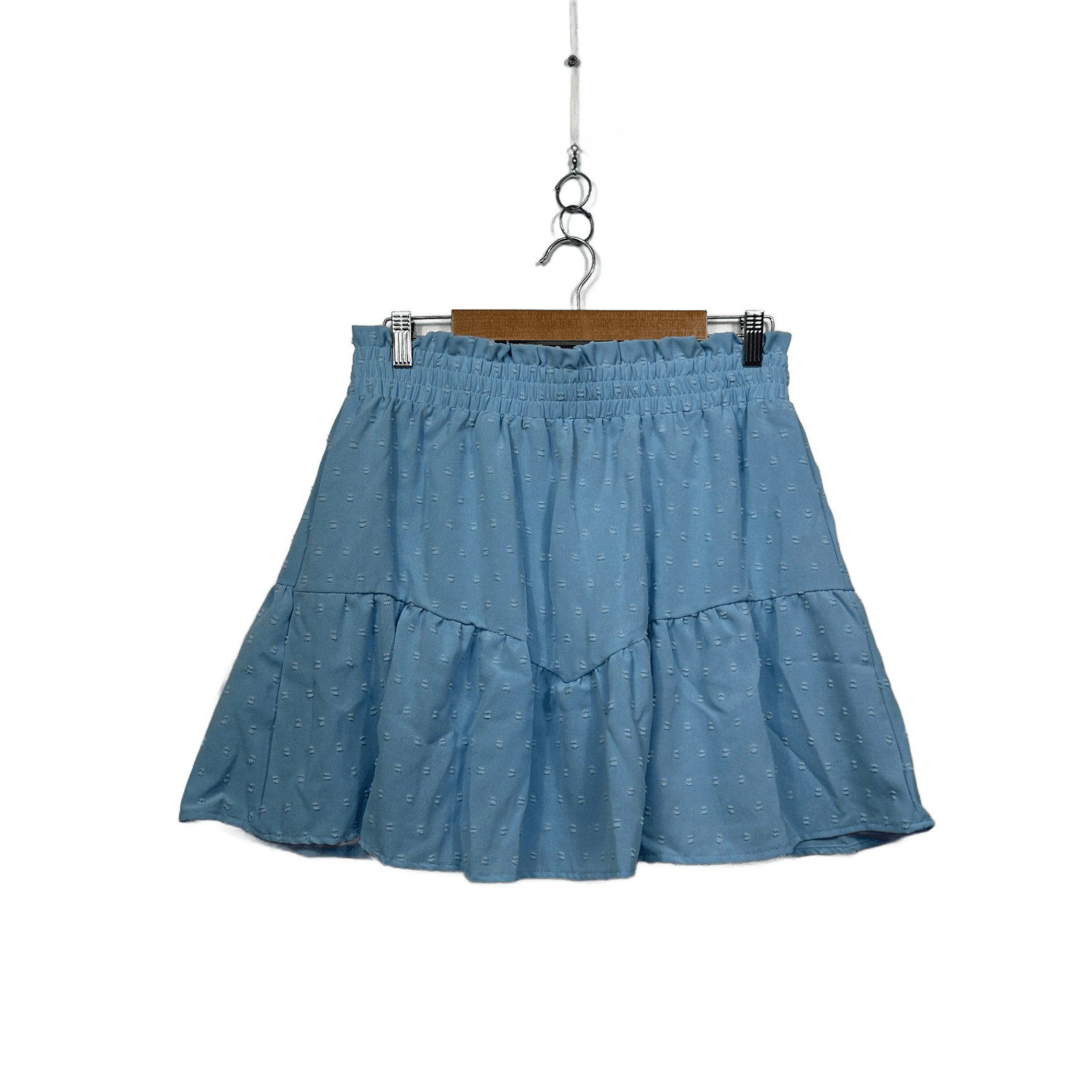 Shein Blue Mini Skirt - Size XL