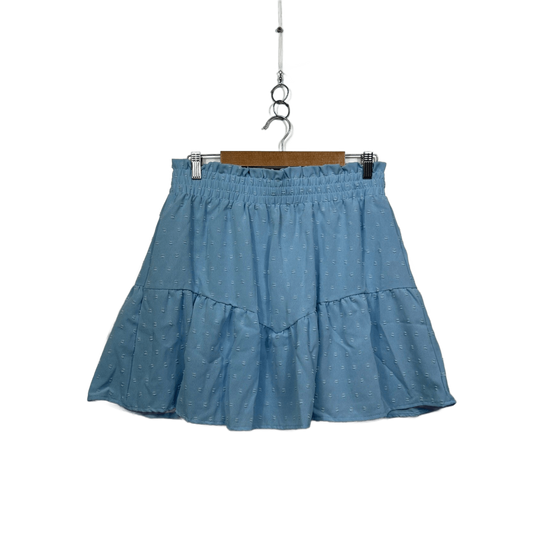 Shein Blue Mini Skirt - Size XL