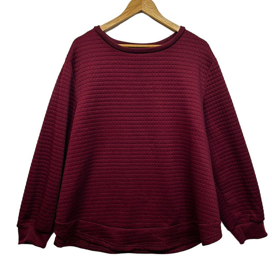 Shein Burgundy Jumper - Size 3XL
