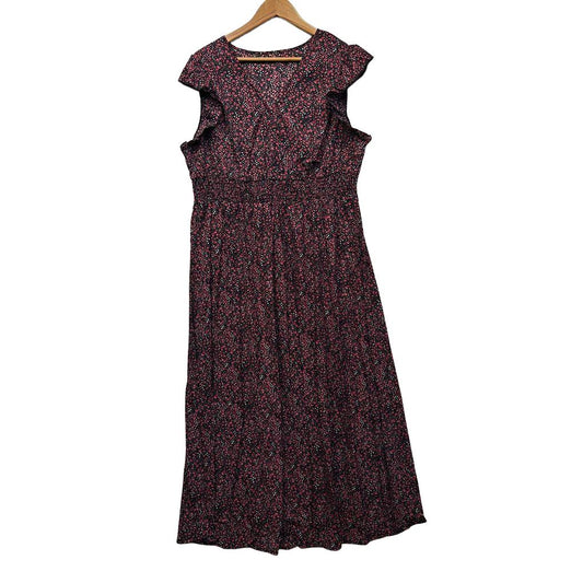 Shein Floral Maxi Dress - Size 2XL