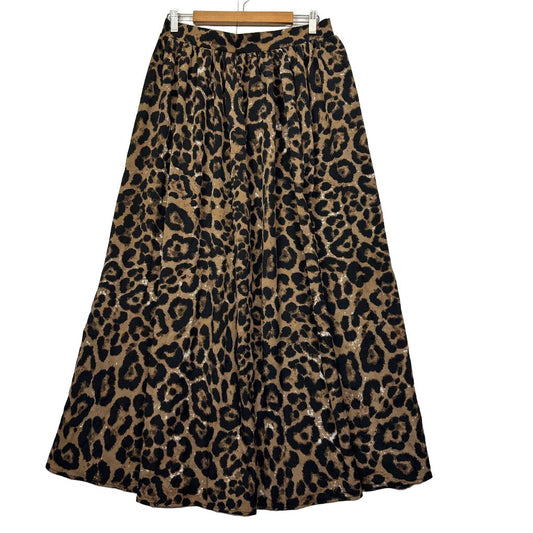 Shein Leopard Print Skirt - Size 0XL