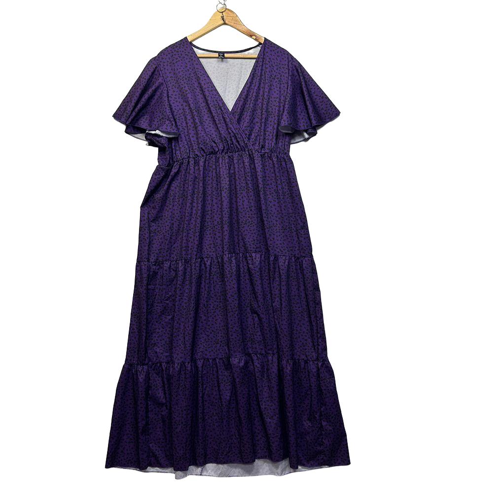 Shein Purple Maxi Dress - Size 2XL