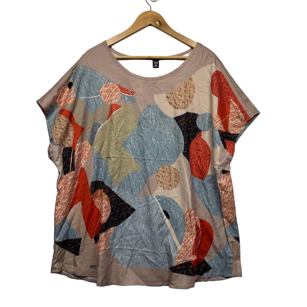 Shein Taupe Oversized T-Shirt - Size 3XL
