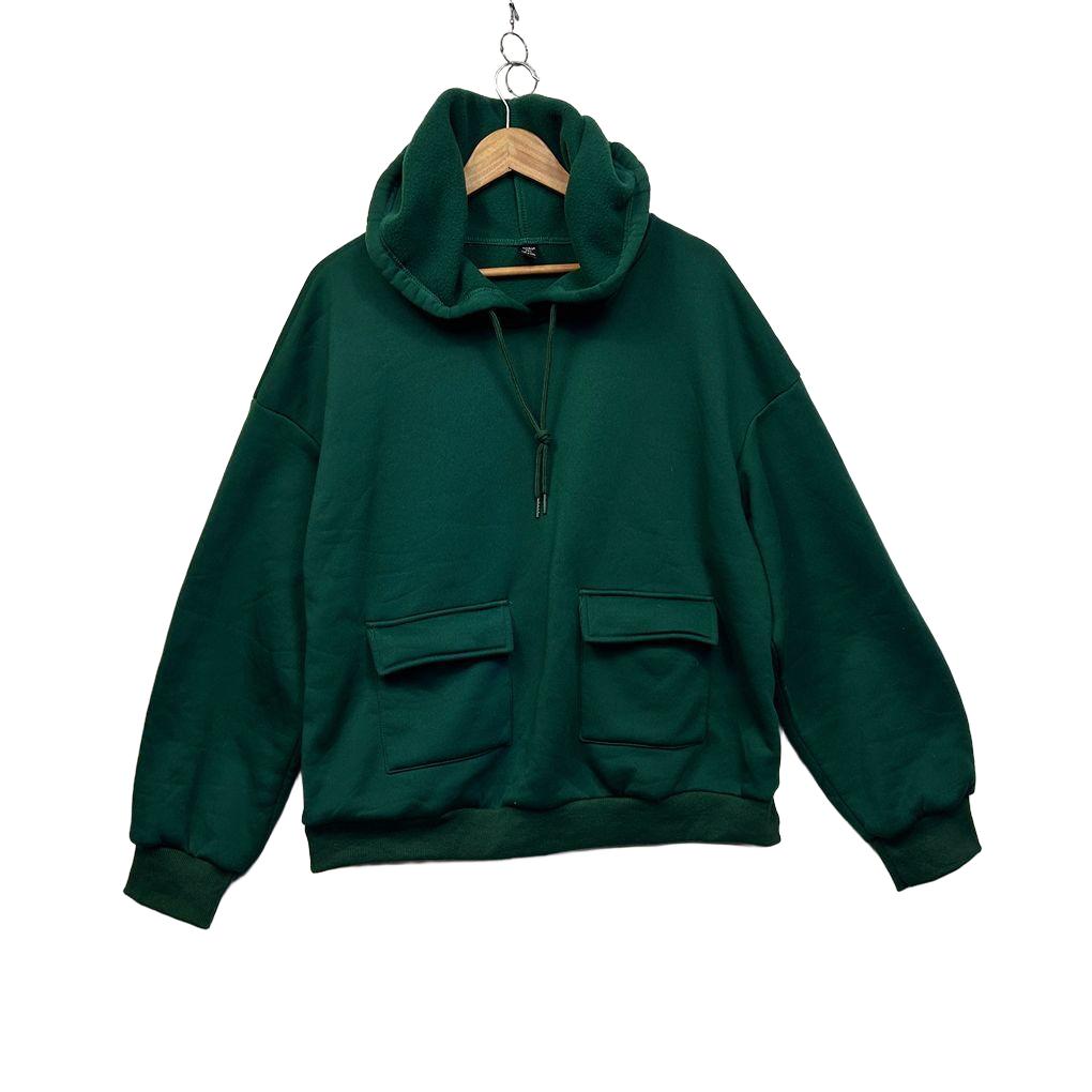 Shein Green Hoodie - Size 2XL