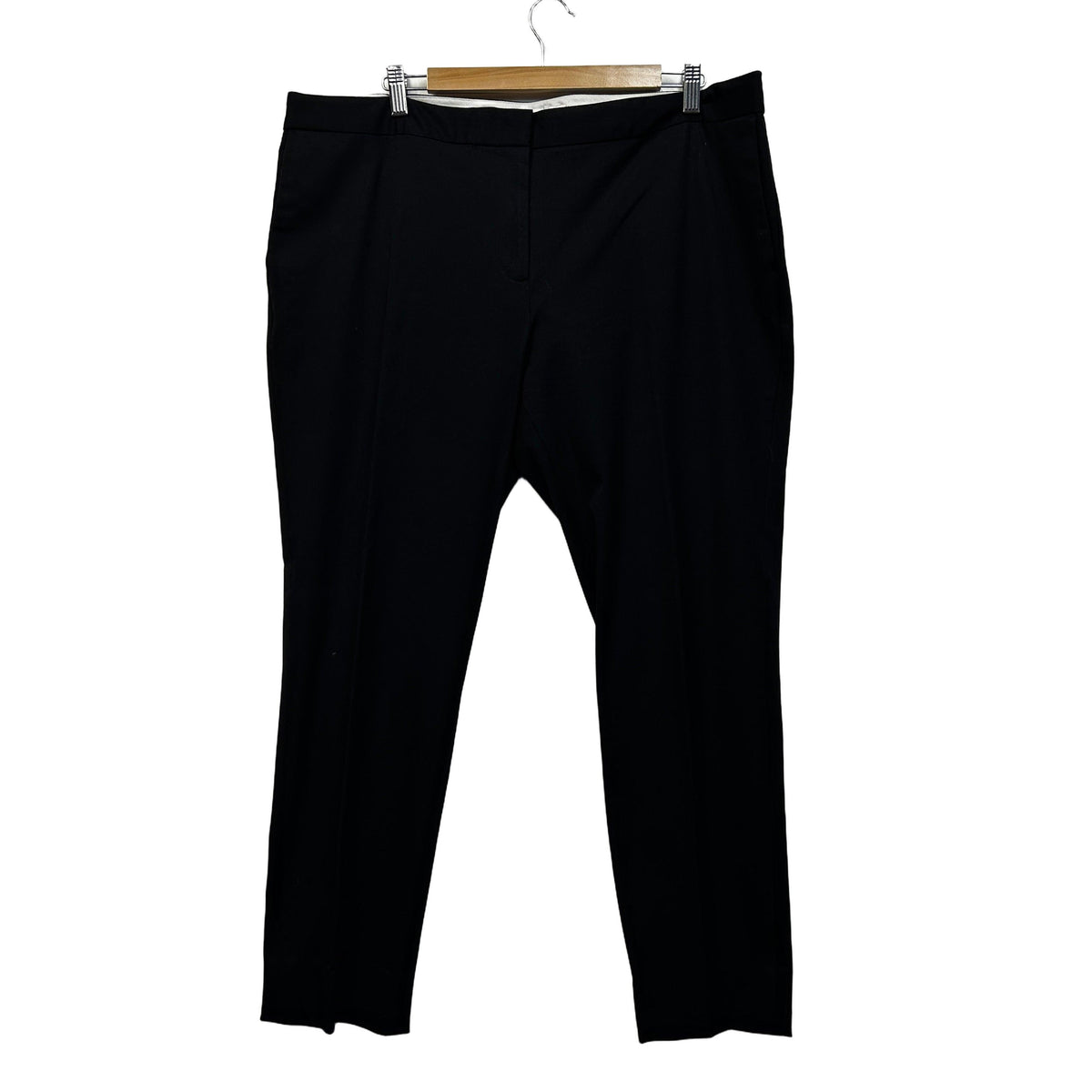 Sportscraft Black Plus Size Cotton Pants - Size 18