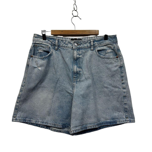 Sportsgirl Blue Denim Shorts - Size 14