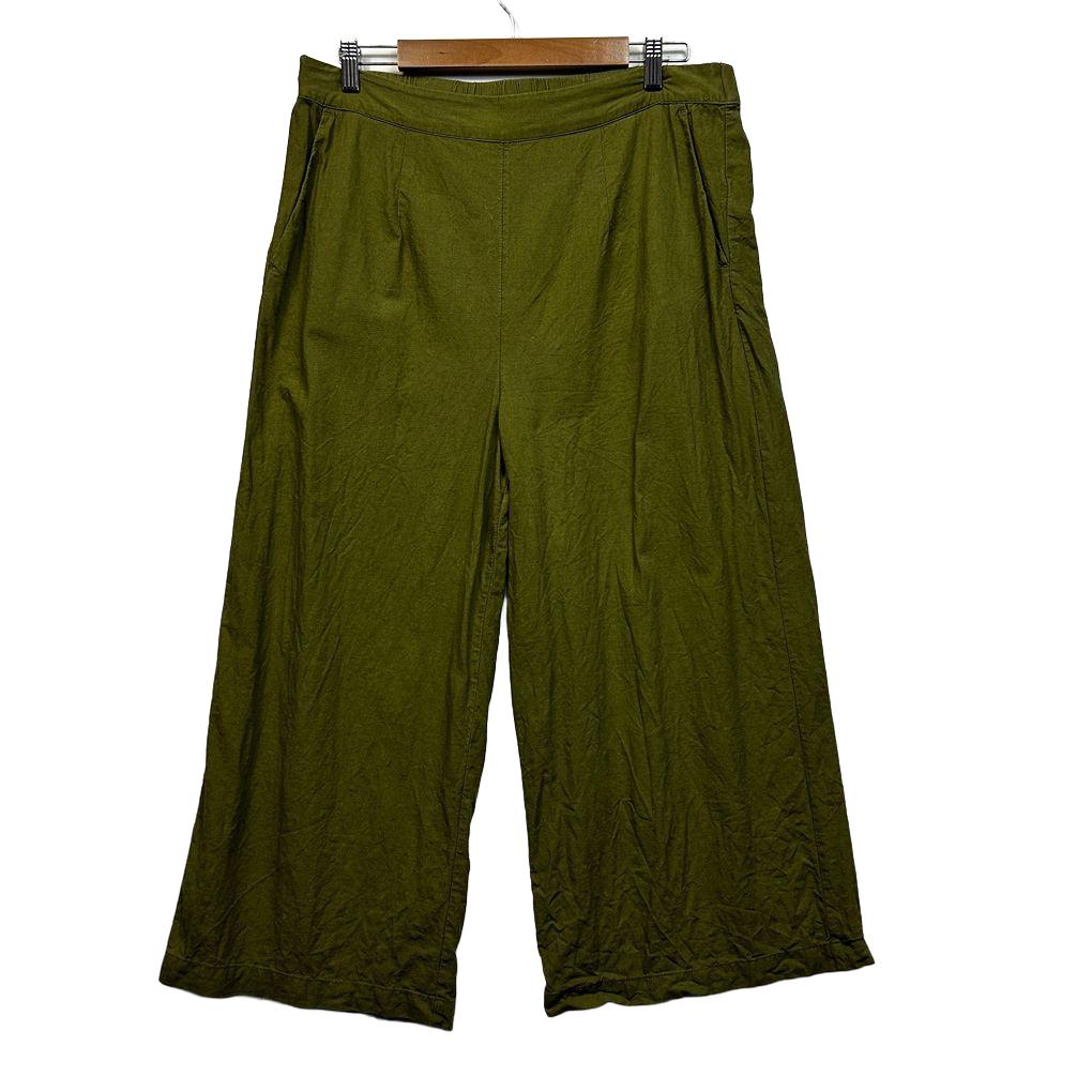 Sportsgirl Green Linen Pants - Size 16