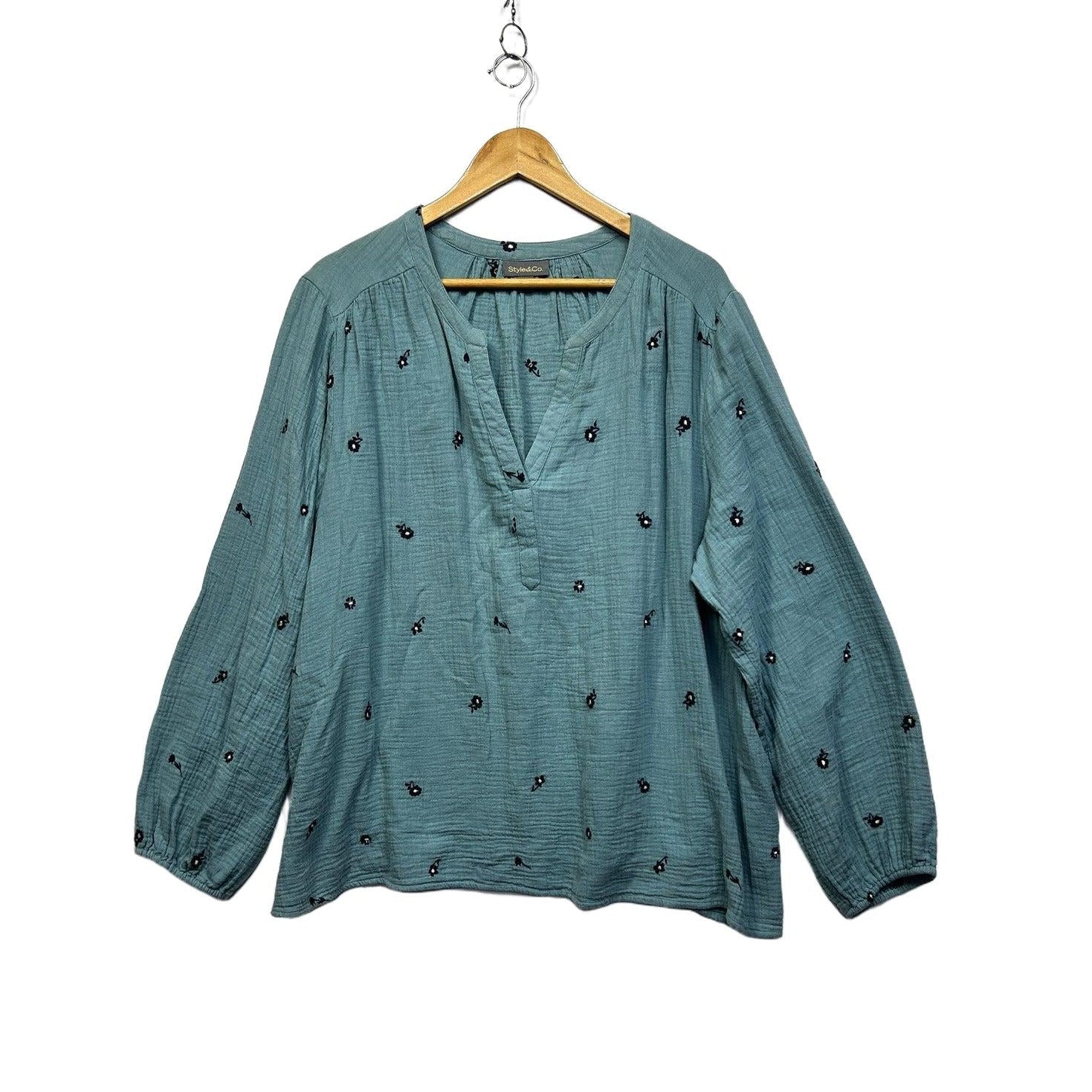 Style&Co Cotton Top - Size 3X