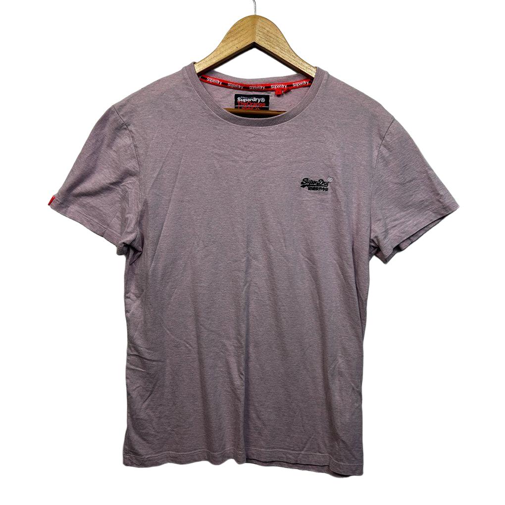 Superdry Lilac Womens T-Shirt - Size XL