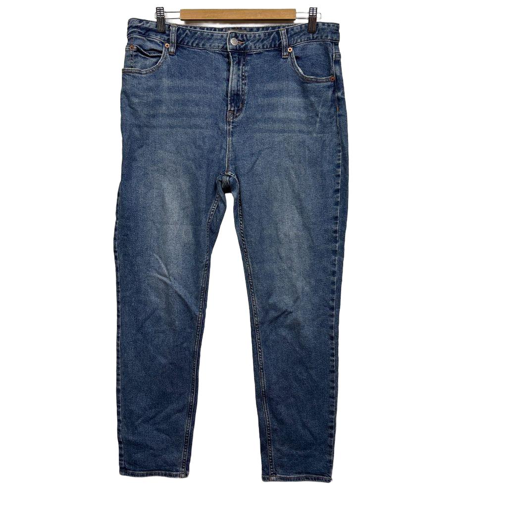 Sussan Blue Cotton Jeans - Size 16
