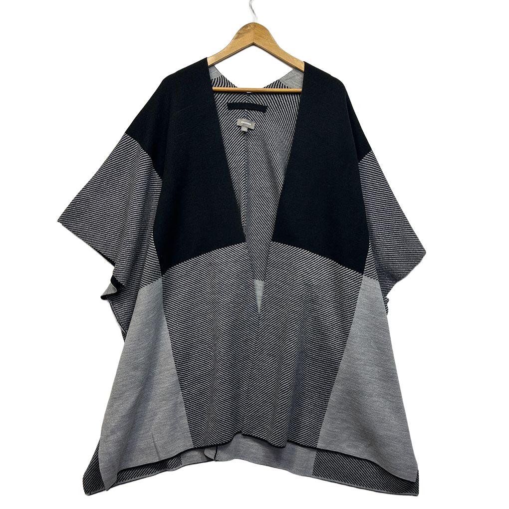 Sussan Grey Poncho Cardigan - Size L/XL