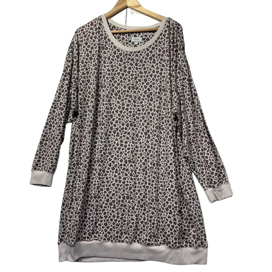 Sussan Leopard Print Sleep Nightie - Size L