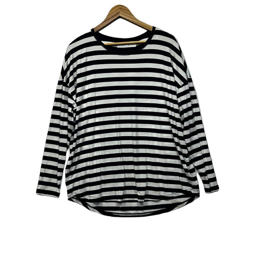 Sussan Navy Stripe Top - Size M
